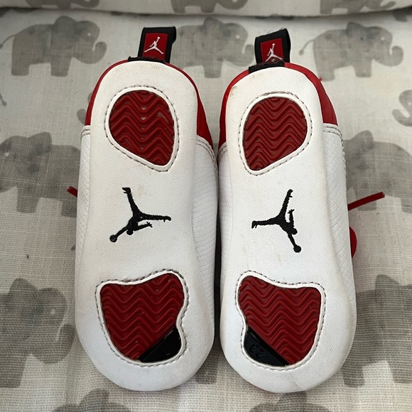 Air Jordan 12 Retro Red & White 4c - Picture 6 of 6